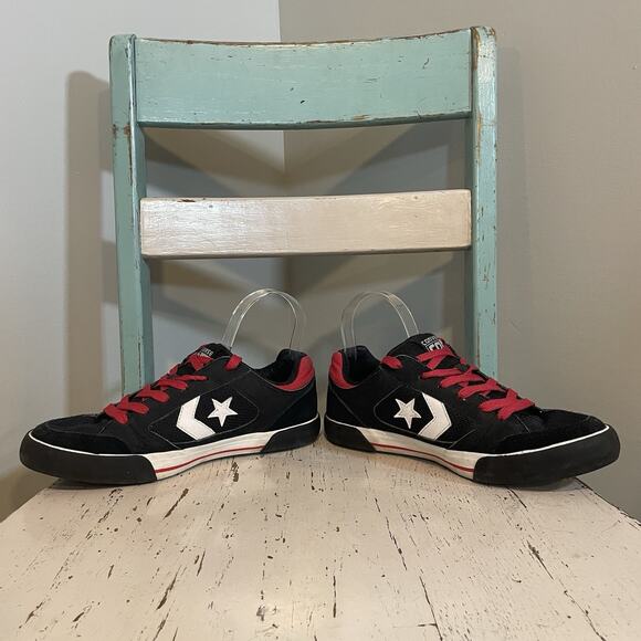 Converse Co Star Optimum Chuck Taylor All Star Red Black Low Top Shoes Youth 6.5 - Picture 6 of 9